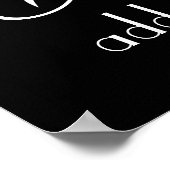 Art Deco Cocktails Groot aangepast Poster (Hoek)