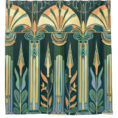 Art Deco Columns Douchegordijn (Voorkant)