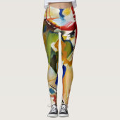 art deco cosmopolitan boho leggings (Voorkant)