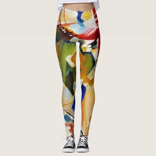 art deco cosmopolitan boho leggings (Voorkant)