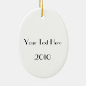 Art Deco Couple, gepersonaliseerd Ornament (Achterkant)