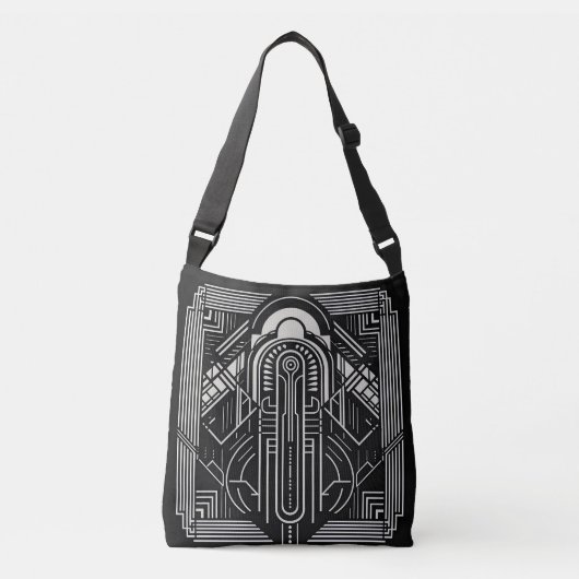 Art Deco Crossbody Tas (Voorkant)