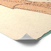 Art Deco Crossover Illustratie Spel Dress Poster (Hoek)