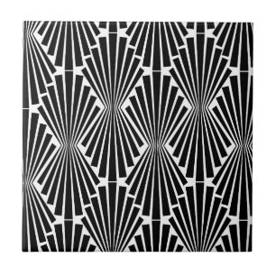 Art Deco Custom Patroon Tegeltje