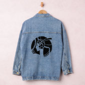 Art deco dame Denim Jas Jacket (Hangar)