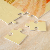 art deco dame met ventilator legpuzzel (Zijkant)