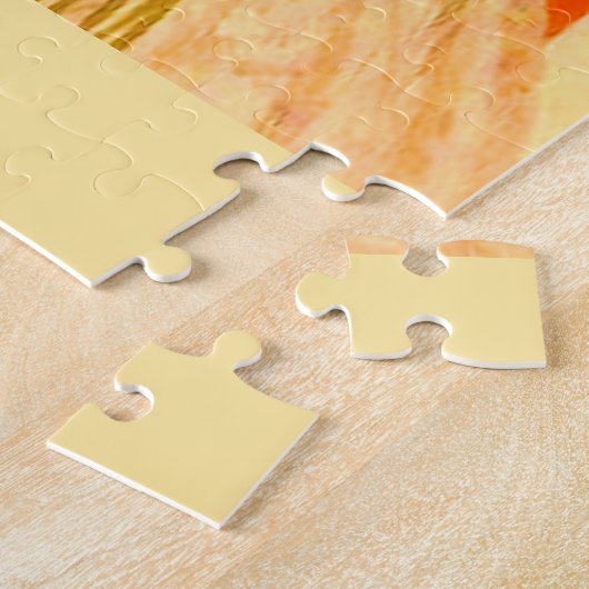 art deco dame met ventilator legpuzzel (Zijkant)