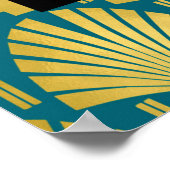 Art Deco Dames Mode Poster (Hoek)