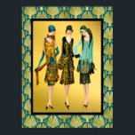 Art Deco Dames Mode Poster<br><div class="desc">Als u verkiest om te downloaden, maakt Uw lokale Winkel van de Analyse bordbord posters van uw download in verschillende grootte en in diverse texturen aan een zeer goede prijs. Soms met een korting. Een tip van mijn Amerikaanse vriend. Zie "Digitale afdrukken" online voor het Verenigd Koninkrijk. Dit poster bestaat...</div>