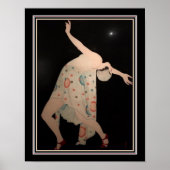 Art Deco Dancer Print ca. 1926 (Voorkant)