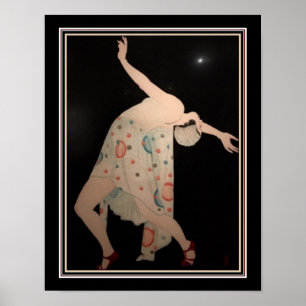 Art Deco Dancer Print ca. 1926
