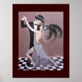  ART DECO DANCERS POSTER (Voorkant)