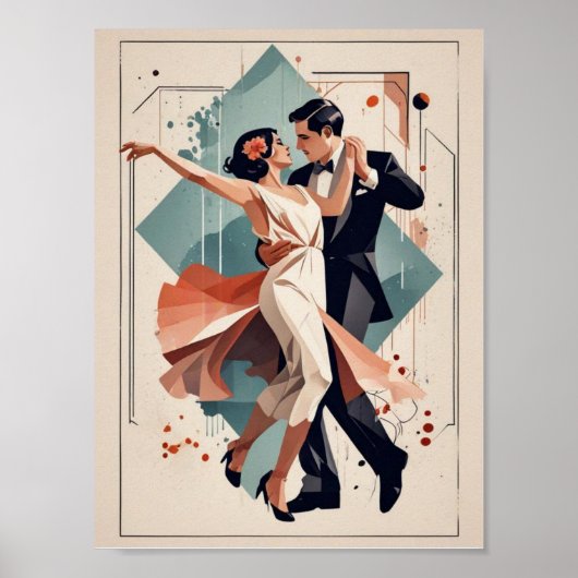 Art Deco dans Poster (Voorkant)
