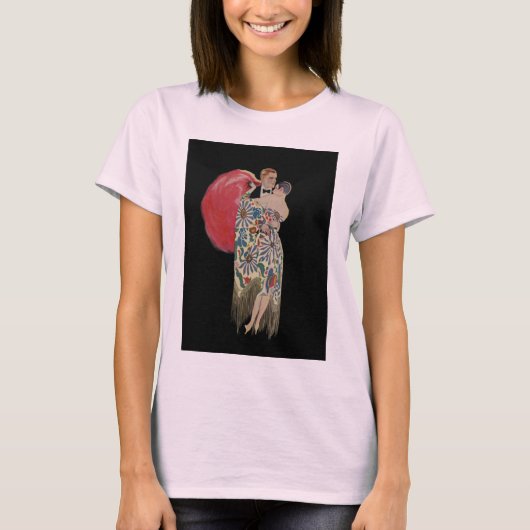 Art Deco-dansen,  liefde en Romance T-shirt (Voorkant)