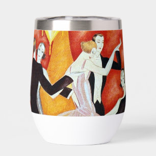 Art Deco Dansende Paren 1920 Balzaal