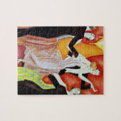 Art Deco Dansende Paren 1920 Balzaal Legpuzzel (Horizontaal)