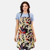 Art Deco Dansende Paren Patroon | Jazz Era Jaren 2 Schort (Gedragen)