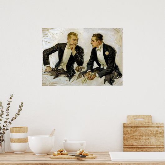  art deco de Donchester Poster (Keuken)