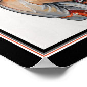 Art Deco "De kleine donkere blonde zei..." ca. 192 Poster (Hoek)