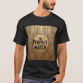 Art Deco De perfecte match Mannen Tshirt (Voorkant)