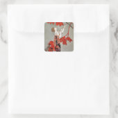 Art deco  decor Vierkante Sticker (Tas)