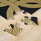 Art Deco Decoratie Naadloos Ornament Legpuzzel (Zijkant)