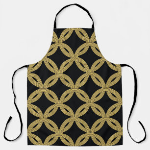 Art Deco Decoratie Naadloos Ornament Schort