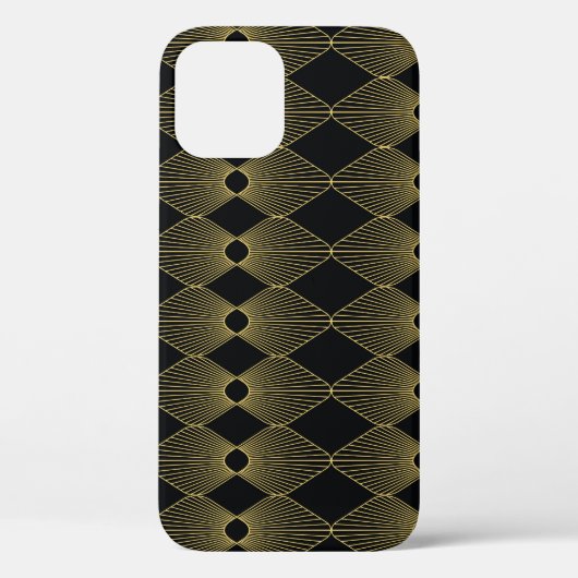 Art Deco Decoratie Naadloos Patroon Case-Mate iPhone Case (Achterkant)
