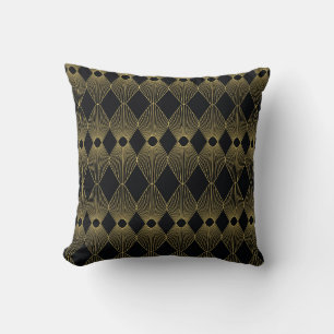 Art Deco Decoratie Naadloos Patroon Kussen