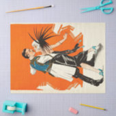 Art Deco Decoupage Flapper 1920's Decoupage Tissuepapier (Craft)