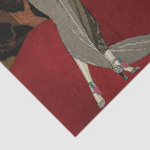 Art Deco Decoupage Flapper 1920's Decoupage Tissuepapier (Detail)