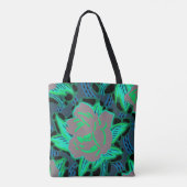 Art Deco Design #10 Roos Tote Bag (Achterkant)