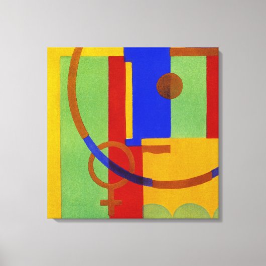 Art Deco Design #11 @ Emporio Moffa Canvas Afdruk (Voorkant)