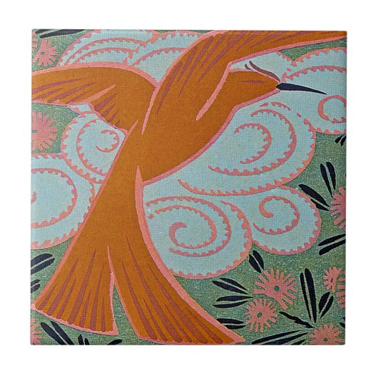 Art Deco Design #11 op Sunshinedazle Tegeltje (Voorkant)