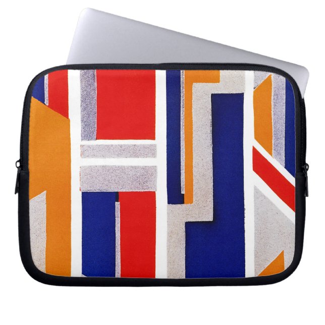 Art Deco Design #12 @ Emporio Moffa Laptop Sleeve (Voorkant)
