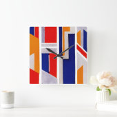 Art Deco Design #12 in Emporio Moffa Vierkante Klok (Huis)