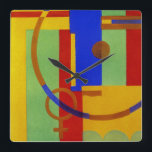 Art Deco Design #12 in Emporio Moffa Vierkante Klok<br><div class="desc">kunstdecoontwerp.</div>