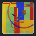 Art Deco Design #12 in Emporio Moffa Vierkante Klok<br><div class="desc">kunstdecoontwerp.</div>