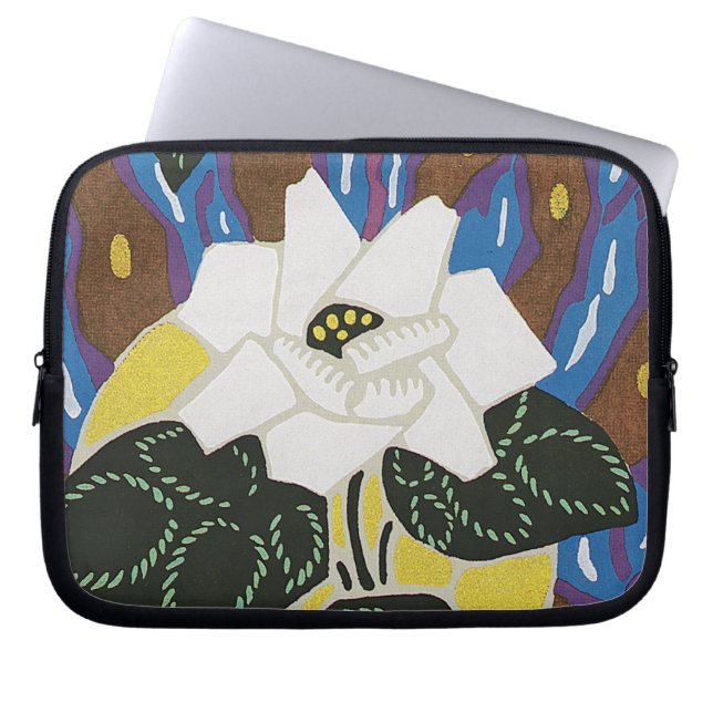 Art Deco Design #12 op Sunshinedazle Laptop Sleeve (Voorkant)