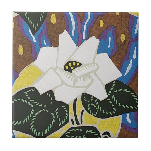 Art Deco Design #12 op Sunshinedazle Tegeltje (Voorkant)