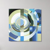 Art Deco Design #1 @ Emporio Moffa Canvas Afdruk (Voorkant)