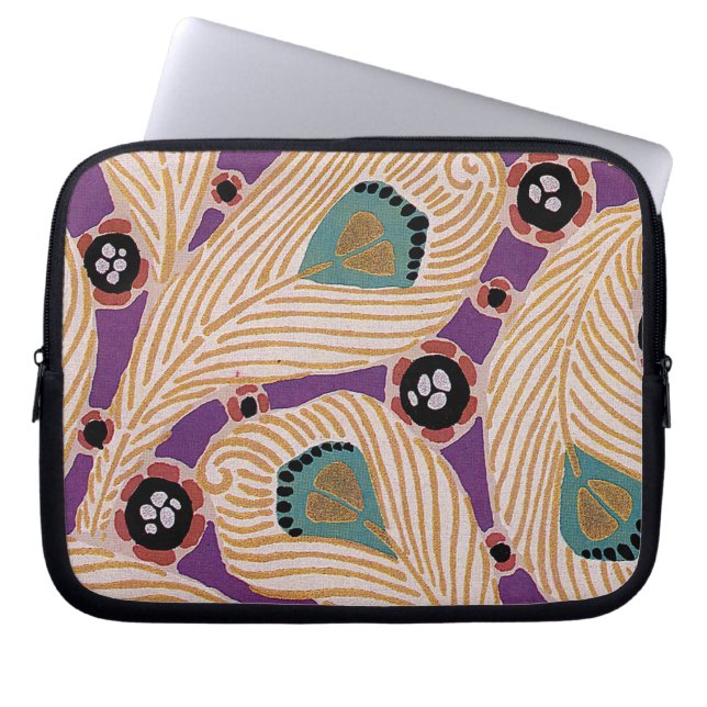 Art Deco Design #1 op Sunshinedazzle Laptop Sleeve (Voorkant)