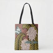 Art Deco Design #3 Floral Tote Bag (Voorkant)