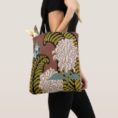 Art Deco Design #3 Floral Tote Bag (Dichtbij)