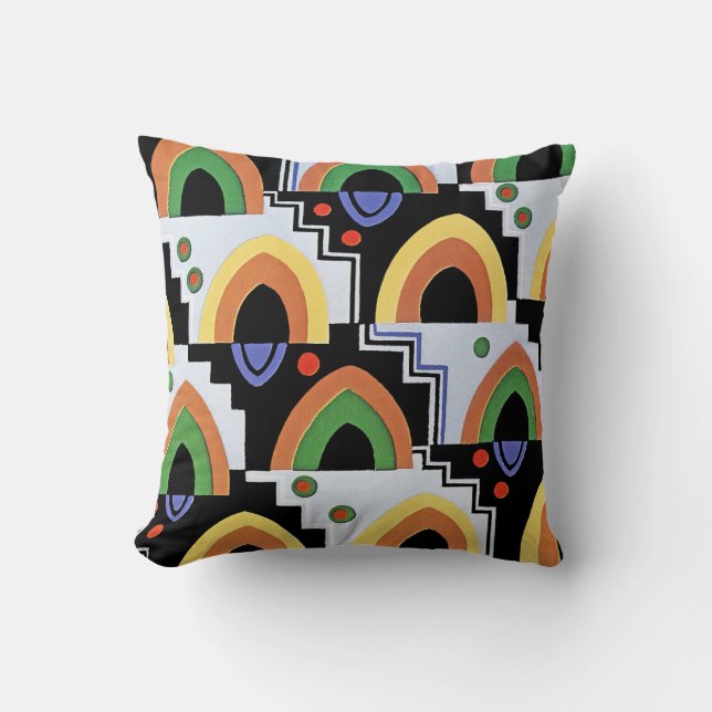 Art Deco Design #4 @ Emporio Moffa Kussen (Voorkant)