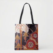 Art Deco Design #4 Exotic Garden Tote Bag (Voorkant)