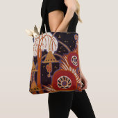 Art Deco Design #4 Exotic Garden Tote Bag (Dichtbij)