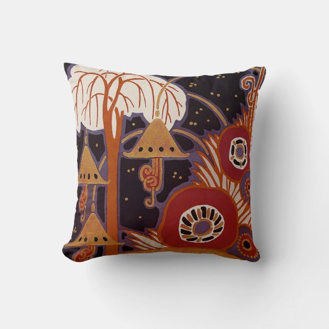 Art Deco Design #4 op Sunshinedazzle Kussen (Voorkant)