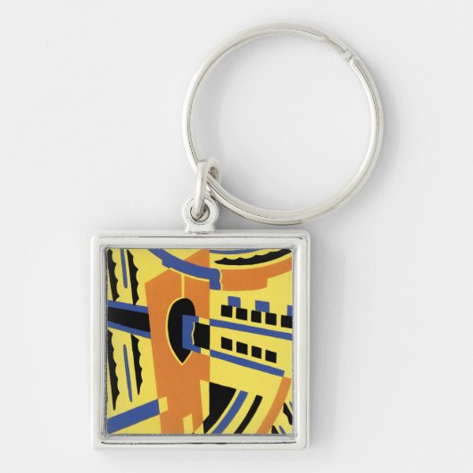 Art Deco Design #5 @ Emporio Moffa Sleutelhanger (Voorkant)