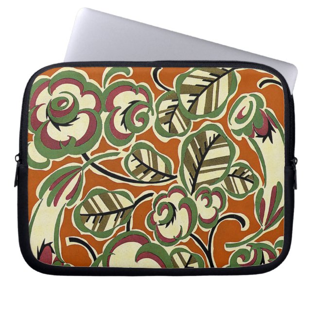 Art Deco Design #5 op Sunshinedazzle Laptop Sleeve (Voorkant)